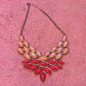 Chunky pink necklace